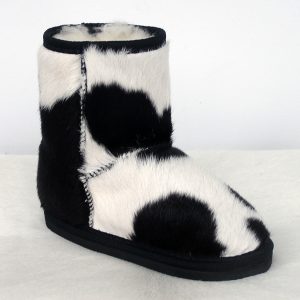 Calf Skin Mid-Calf Boot