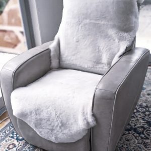 Recliner Chair Sheepskin Cover